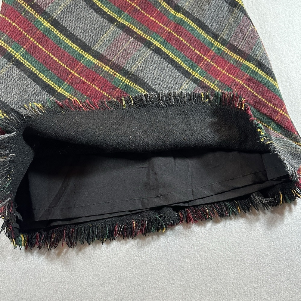 Sanctuary Women's Large Blanket Skirt Boho Fringe Hem Wrap‎ Style - Picture 6 of 7